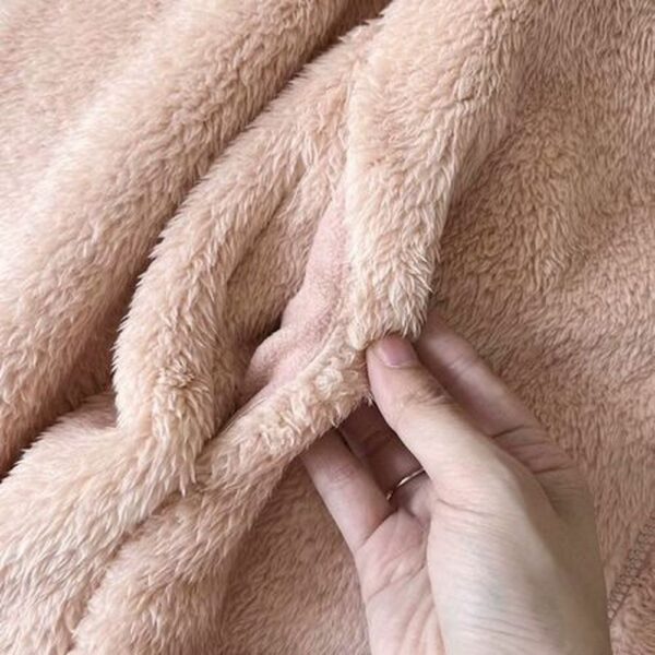 Women's Thick Double-Faced Fleece Sweater Warm Coat - Image 8