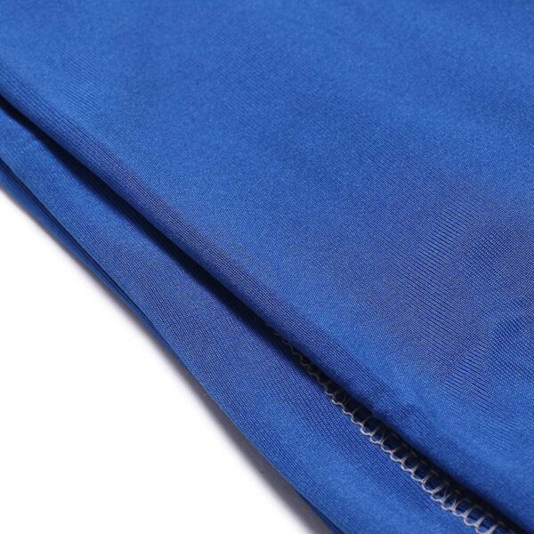 Sports Suit Men's Solid Color Workout Suits Tight and Quick-Drying Sports Long Sleeve Suit - Image 5