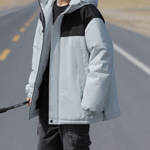 Men's Padded Jacket — Thickened, Stylish, Casual, and Hooded