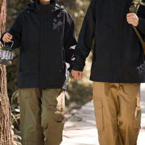 3-in-1 Outdoor Jacket: Waterproof, Detachable, Mountain-Style Hiking Coat